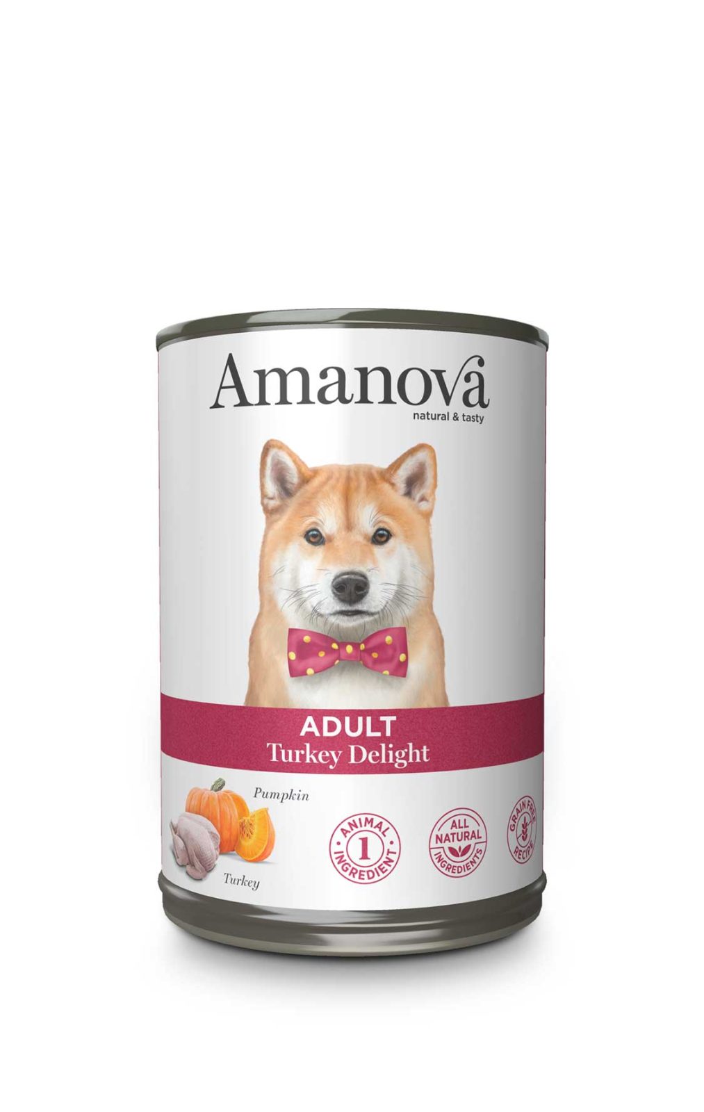 cibo per cani Amanova tacchino 400gr