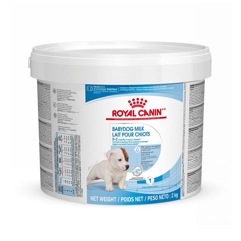cibo per cuccioli Royal canin babydog latte in polvere