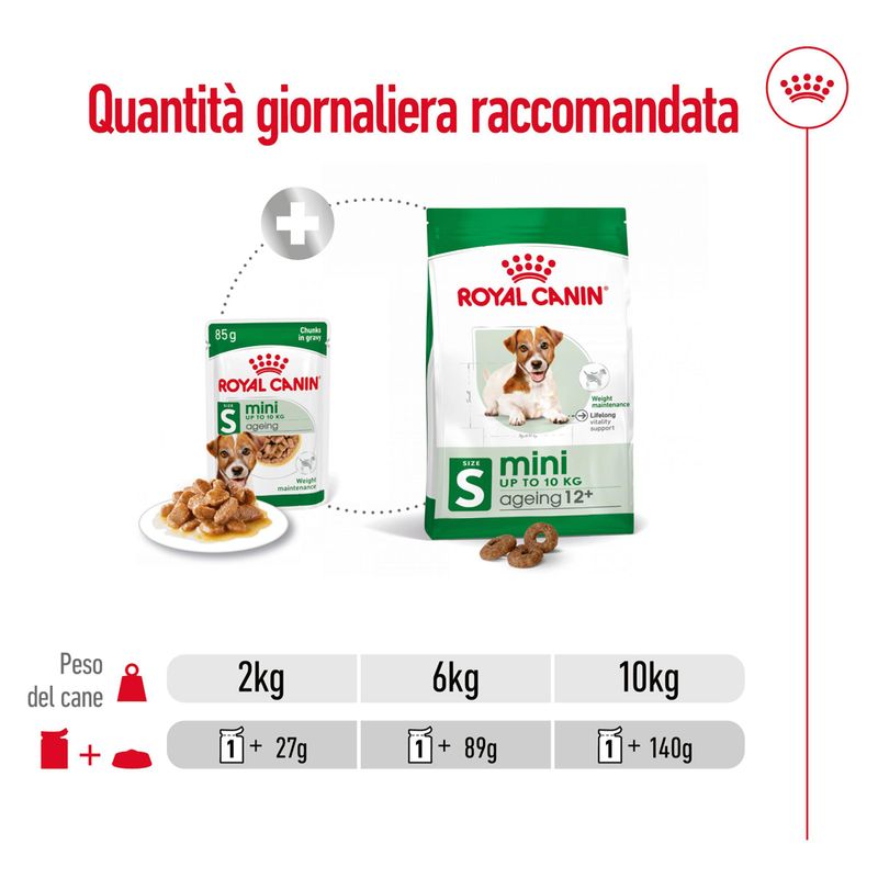 cibo umido per cani Royal canin mini ageing 12+ 85gr
