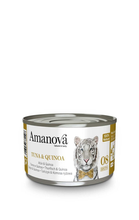 cibo per gatti Amanova 08 tonno e quinoa 70gr