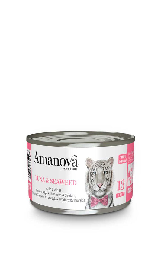 cibo per gatti Amanova 13 tonno e alga 70gr