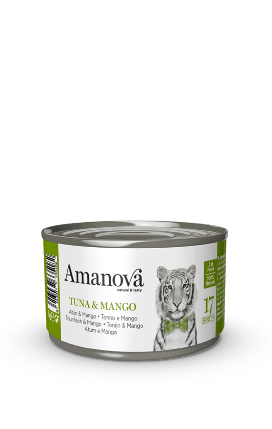 cibo per gatti Amanova 17 tonno e mango 70gr