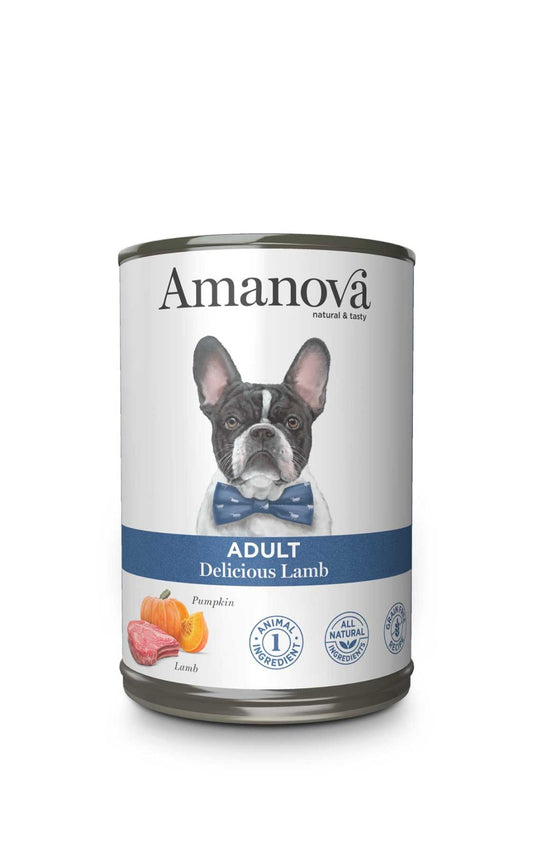 cibo per cani Amanova sensitive agnello 400gr