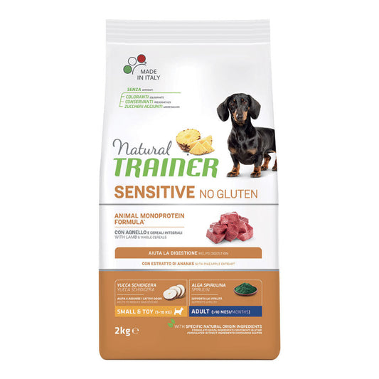 cibo per cani Trainer sensitive adult mini agnello 2kg