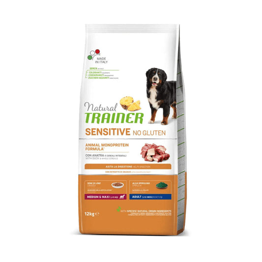 cibo per cani Trainer sensitive adult anatra 12kg