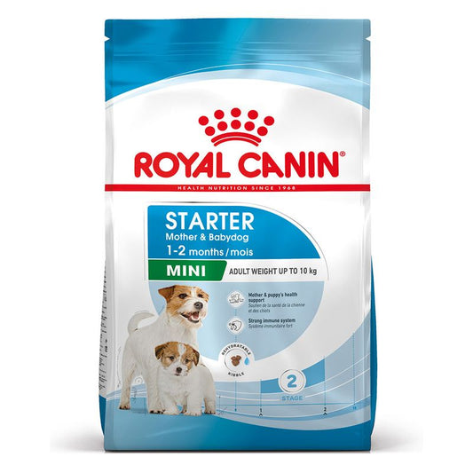 cibo per cani Royal Canin mini starter mother e babydog