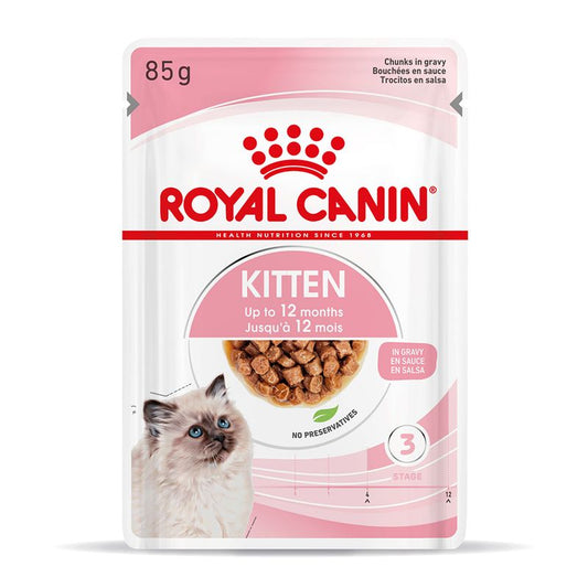 cibo umido gatti Royal Canin kitten bocconcini in salsa 85gr