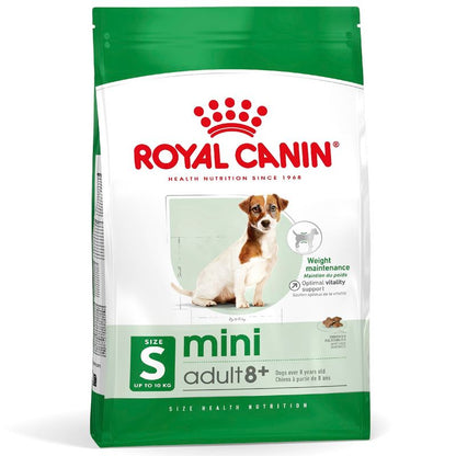 cibo per cani Royal canin mini adult 8+ 2kg