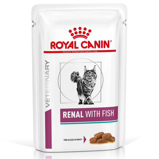 cibo umido per gatti Royal Canin bustine Renal pesce 85gr