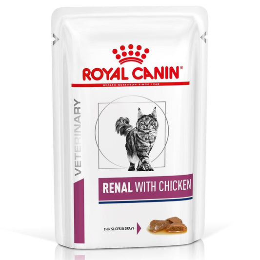 cibo per gatti Royal Canin bustine Renal pollo 85gr