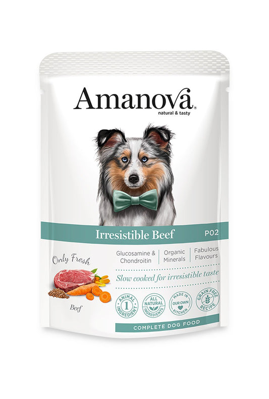 cibo per cani Amanova vitello fresco 100gr