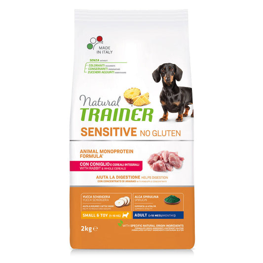 cibo per cani Trainer sensitive adult mini coniglio 2kg