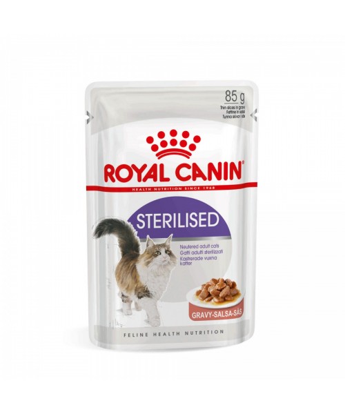 cibo per gatti Royal Canin bustine sterilized in salsa 85gr