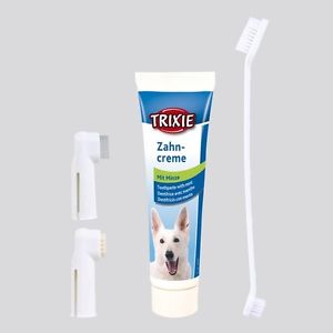 dentifricio per cani Trixie kit completo