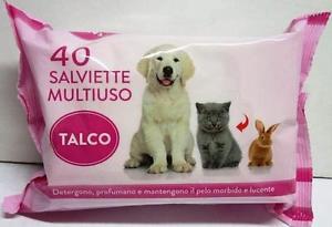 igiene per cane e gatto Trixie salviettine multiuso talco 40pz.