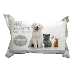 igiene per cane e gatto Trixie salviettine multiuso profumo neutro 40pz.