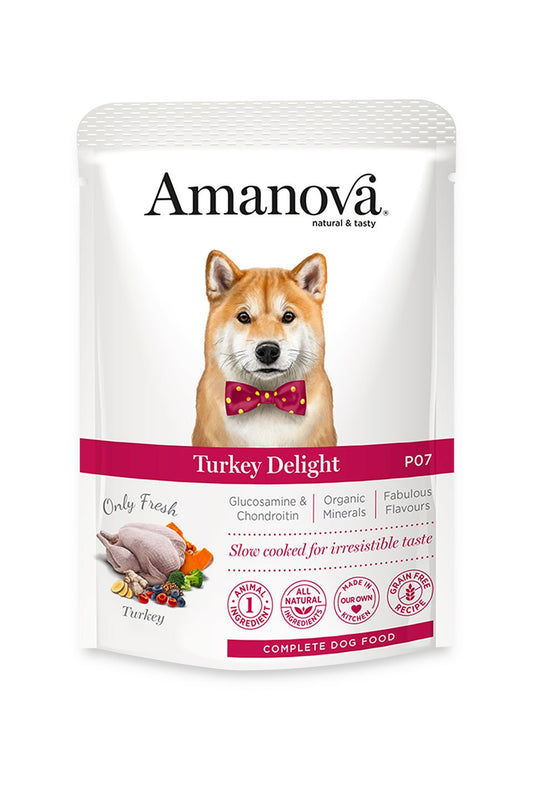 cibo per cani Amanova tacchino 100gr